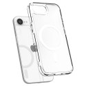 Etui case na iPhone 16e Ultra Hybrid MagSafe - białe półprzezroczyste