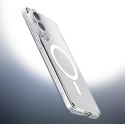 Etui na Samsung Galaxy S25 Edge Ultra Hybrid Mag z MagSafe - przezroczyste