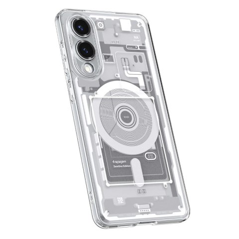 Etui na Samsung Galaxy S25 Edge z nadrukiem Ultra Hybrid Mag z MagSafe - białe Etui na Samsung Galaxy S25 Edge z nadrukiem Ultra Hybrid Mag z MagSafe - białe