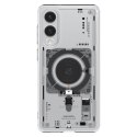 Etui na Samsung Galaxy S25 Edge z nadrukiem Ultra Hybrid Mag z MagSafe - przezroczyste