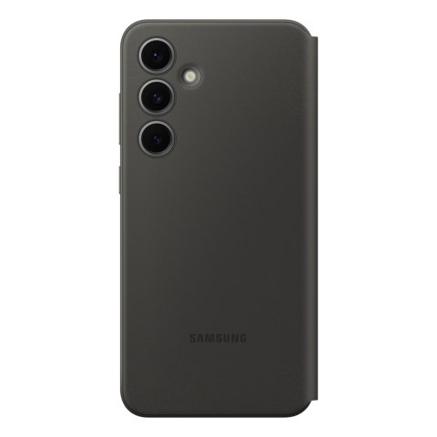 Etui z klapką Samsung Smart View Wallet do Samsung Galaxy S24 FE - czarne Etui z klapką Samsung Smart View Wallet do Samsung Galaxy S24 FE - czarne