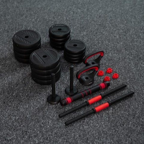 SGN140 (2 CZĘŚCI) PRO SET 6W1 ZESTAW CIĘŻARÓW 40KG HMS SGN140 (2 CZĘŚCI) PRO SET 6W1 ZESTAW CIĘŻARÓW 40KG HMS
