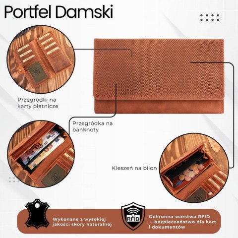 Skórzana torba męska na laptopa wytrzymała pojemna brązowa vintage Paolo Peruzzi T-106-HBR Skórzana torba męska na laptopa wytrzymała pojemna brązowa vintage Paolo Peruzzi T-106-HBR