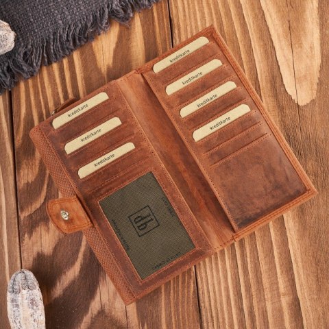 Skórzana torba męska na laptopa wytrzymała pojemna brązowa vintage Paolo Peruzzi T-106-HBR Skórzana torba męska na laptopa wytrzymała pojemna brązowa vintage Paolo Peruzzi T-106-HBR