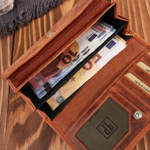 Skórzana torba męska na laptopa wytrzymała pojemna brązowa vintage Paolo Peruzzi T-106-HBR Skórzana torba męska na laptopa wytrzymała pojemna brązowa vintage Paolo Peruzzi T-106-HBR
