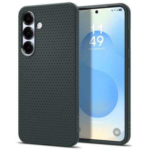 Etui na Samsung Galaxy S25 Liquid Air - zielone Etui na Samsung Galaxy S25 Liquid Air - zielone