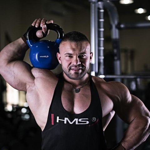 KNV24 KETTLEBELL POKRYTY WINYLEM 24.0 KG HMS KNV24 KETTLEBELL POKRYTY WINYLEM 24.0 KG HMS