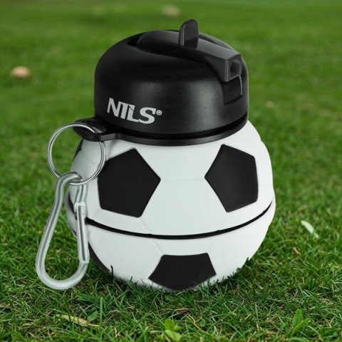 NC4104 KUBEK SILIKONOWY SKŁADANY 550ML FOOTBALL NILS NC4104 KUBEK SILIKONOWY SKŁADANY 550ML FOOTBALL NILS