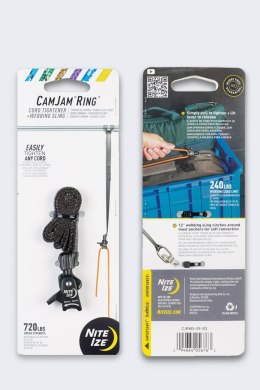 Pas Mocujący Z Klamkrą NiteIze CamJam Ring 12 Bl B