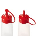 Butelka z dozownikiem i zatyczką / dyspenser pojemnik do sosów 340 ml