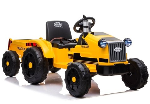 Traktor na Akumulator z Przyczepą CH9959 Żółty Traktor na Akumulator z Przyczepą CH9959 Żółty