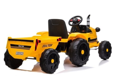 Traktor na Akumulator z Przyczepą CH9959 Żółty Traktor na Akumulator z Przyczepą CH9959 Żółty