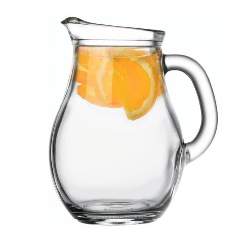 Dzbanek szklany do wody kompotu napojów lemoniady z uchwytem 0,25 l Dzbanek szklany do wody kompotu napojów lemoniady z uchwytem 0,25 l