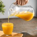 Dzbanek szklany do wody kompotu napojów lemoniady z uchwytem i pokrywką 1,4 l