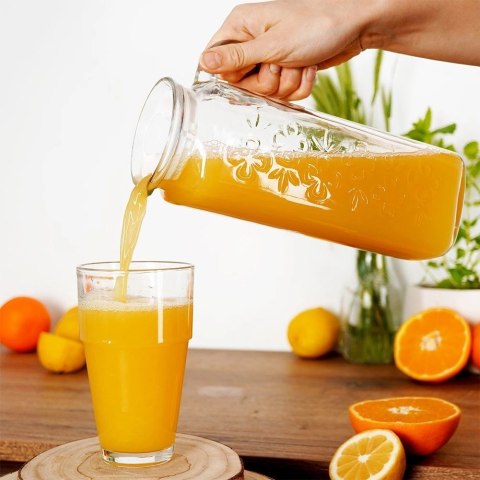 Dzbanek szklany z pokrywką 1,2 l Dzbanek szklany z pokrywką 1,2 l