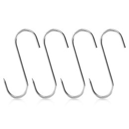 Hak haczyk wędzarniczy stalowy zestaw 4 szt. 15x12 cm