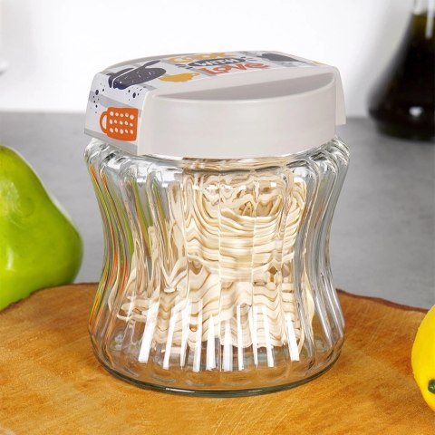 Pojemnik na produkty sypkie szklany 900 ml Pojemnik na produkty sypkie szklany 900 ml
