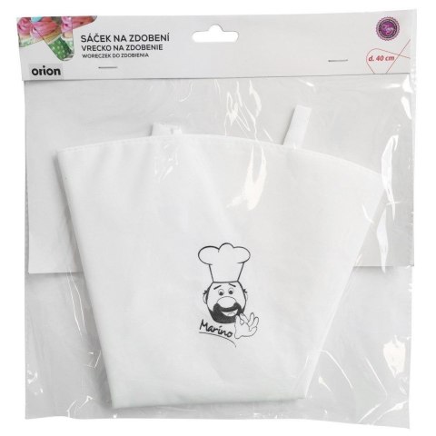 Rękaw cukierniczy do kremu masy ciasta tortu bawełniany worek dekorator tortów 40 cm