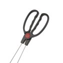 Szczypce stalowe do grilla grillowania obracania serwowania 35,5 cm