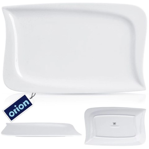 Talerz do serwowania porcelanowy MONA 28x18 cm Talerz do serwowania porcelanowy MONA 28x18 cm