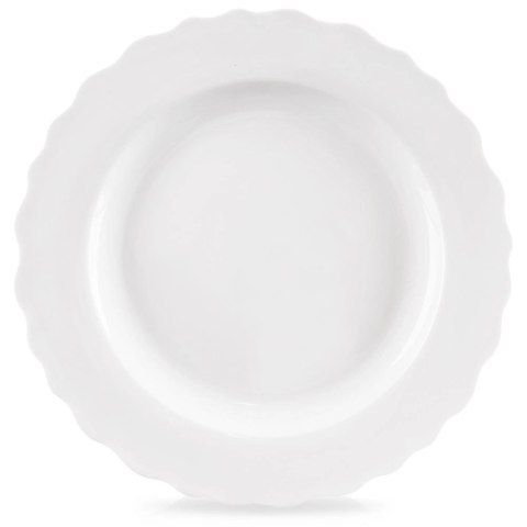 Talerz obiadowy płytki porcelanowy MONA 24,5 cm Talerz obiadowy płytki porcelanowy MONA 24,5 cm