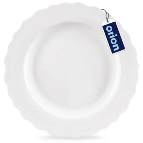 Talerz obiadowy płytki porcelanowy MONA 24,5 cm Talerz obiadowy płytki porcelanowy MONA 24,5 cm