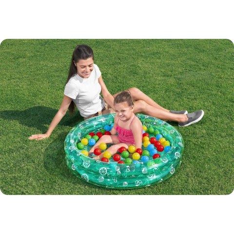 Basen dmuchany dla Dzieci z piłeczkami 91x20cm Bestway 51141 Basen dmuchany dla Dzieci z piłeczkami 91x20cm Bestway 51141