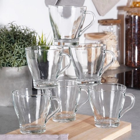 Zestaw Szklanki Kubki do Napojów Soku Wody VILDE 280 ml 6 szt. Zestaw Szklanki Kubki do Napojów Soku Wody VILDE 280 ml 6 szt.