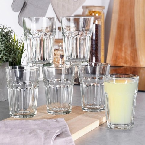Zestaw Szklanki Kubki do Napojów Soku Wody VILDE 360 ml 6 szt. Zestaw Szklanki Kubki do Napojów Soku Wody VILDE 360 ml 6 szt.