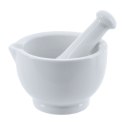Moździerz do przypraw ceramiczny z tłuczkiem do ucierania przypraw ziół orzechów 10,5 cm