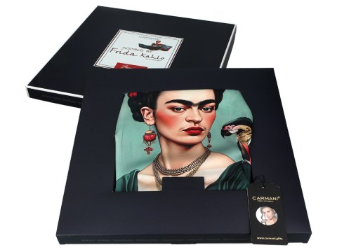 Szal - Inspirowany malarstwem F. Kahlo (CARMANI) Szal - Inspirowany malarstwem F. Kahlo (CARMANI)