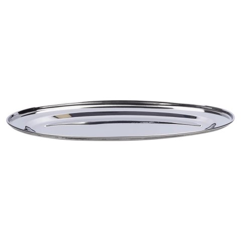 Taca do serwowania stalowa owalna 34x21,5 cm Taca do serwowania stalowa owalna 34x21,5 cm