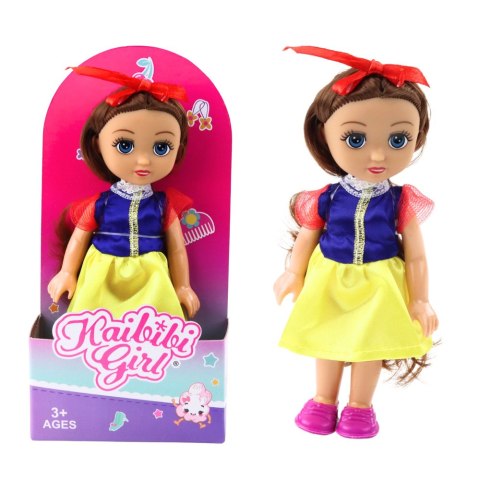 Mini Laleczka Księżniczka Korona Zdobiona Sukienka 17cm Mix Mini Laleczka Księżniczka Korona Zdobiona Sukienka 17cm Mix