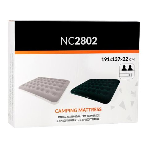 NC2802 MATERAC TURYSTYCZNY DMUCHANY 191X137X22 CM ZIELONY NILS CAMP NC2802 MATERAC TURYSTYCZNY DMUCHANY 191X137X22 CM ZIELONY NILS CAMP