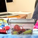 Pojemnik kuchenny do przechowywania żywności z pokrywką klipsami 5 l