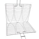 Ruszt do grillowania ryby metalowy 28x55,5 cm