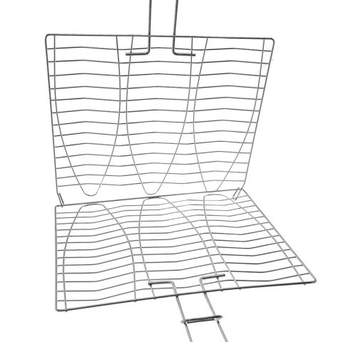Ruszt do grillowania ryby metalowy 28x55,5 cm Ruszt do grillowania ryby metalowy 28x55,5 cm
