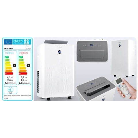 Klimatyzator przenośny 14000 BTU osuszacz grzanie WiFi 37l/24h Berdsen BD-583 Klimatyzator przenośny 14000 BTU osuszacz grzanie WiFi 37l/24h Berdsen BD-583