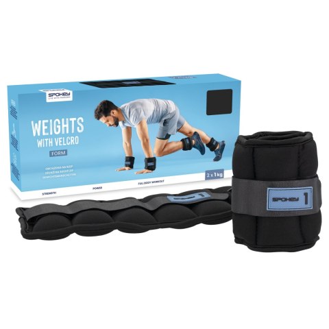 OBCIĄŻENIA NA RZEP NEOPRENOWE 1 KG SPOKEY FORM OBCIĄŻENIA NA RZEP NEOPRENOWE 1 KG SPOKEY FORM