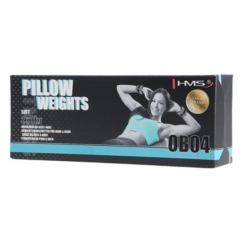 OB04 BLUE OBCIĄŻNIKI NA RĘCE I NOGI 2 x 1KG HMS OB04 BLUE OBCIĄŻNIKI NA RĘCE I NOGI 2 x 1KG HMS