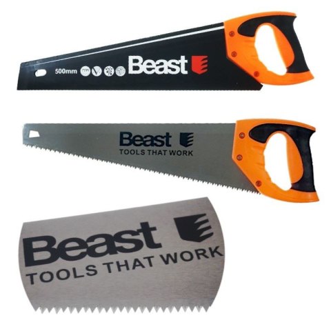 Piła płatnica hartowana 500MM CROSS-CUT 7TPI 1.05MM do drewna