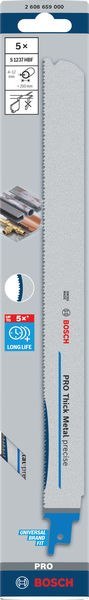BRZESZCZOT DO P.SZABL PRO THICK METAL PRECISE S1237HBF 5SZT.