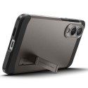 Etui case na Samsung Galaxy S25 Edge Tough Armor MagSafe - szaro-czarne