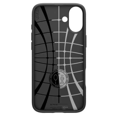 Etui case na iPhone 16 Liquid Air - czarne Etui case na iPhone 16 Liquid Air - czarne