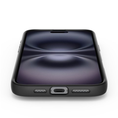 Etui case na iPhone 16 Liquid Air - czarne Etui case na iPhone 16 Liquid Air - czarne