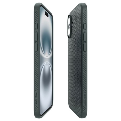 Etui case na iPhone 16 Liquid Air - zielone Etui case na iPhone 16 Liquid Air - zielone