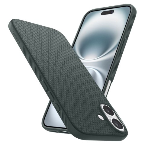 Etui case na iPhone 16 Liquid Air - zielone Etui case na iPhone 16 Liquid Air - zielone