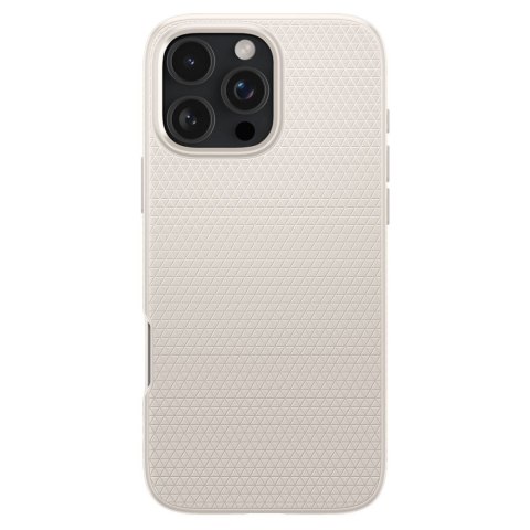 Etui case na iPhone 16 Pro Liquid Air - tytanowe Etui case na iPhone 16 Pro Liquid Air - tytanowe
