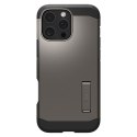 Etui case na iPhone 16 Pro z podstawką Tough Armor MagSafe - gunmetal