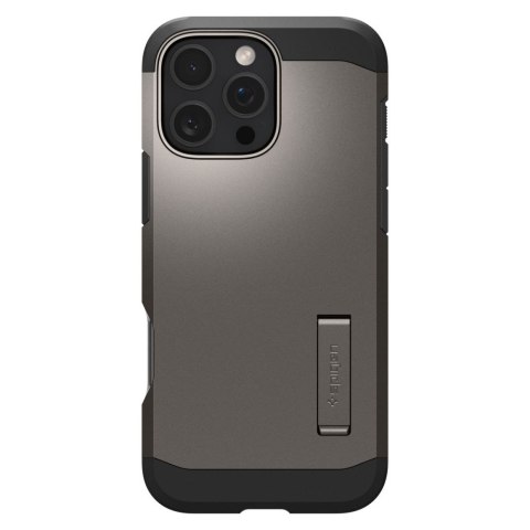 Etui case na iPhone 16 Pro z podstawką Tough Armor MagSafe - gunmetal Etui case na iPhone 16 Pro z podstawką Tough Armor MagSafe - gunmetal